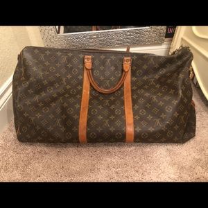 100% Genuine Vintage Louis Vuitton Keepall Duffle